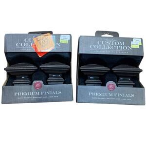 4 New Cambria Custom Collection Vintage Patina Wrought Iron Madison Finials